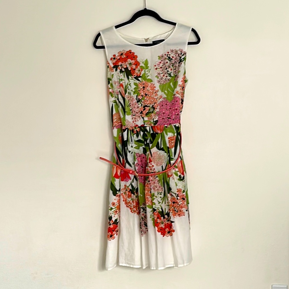 Floral spring dress